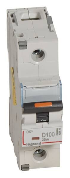 Legrand Legrand 409815 DX3 LS-Schalter D 100A 1-polig 25kA 230/400VAC 1,5TE