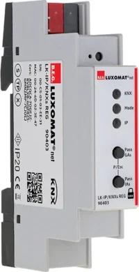 BEG Brück Electronic KNX-Linienkoppler LK-IP/KNXs Reiheneinbaugerät weiß