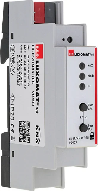 BEG Brück BEG Brück Electronic KNX-Linienkoppler LK-IP/KNXs Reiheneinbaugerät weiß