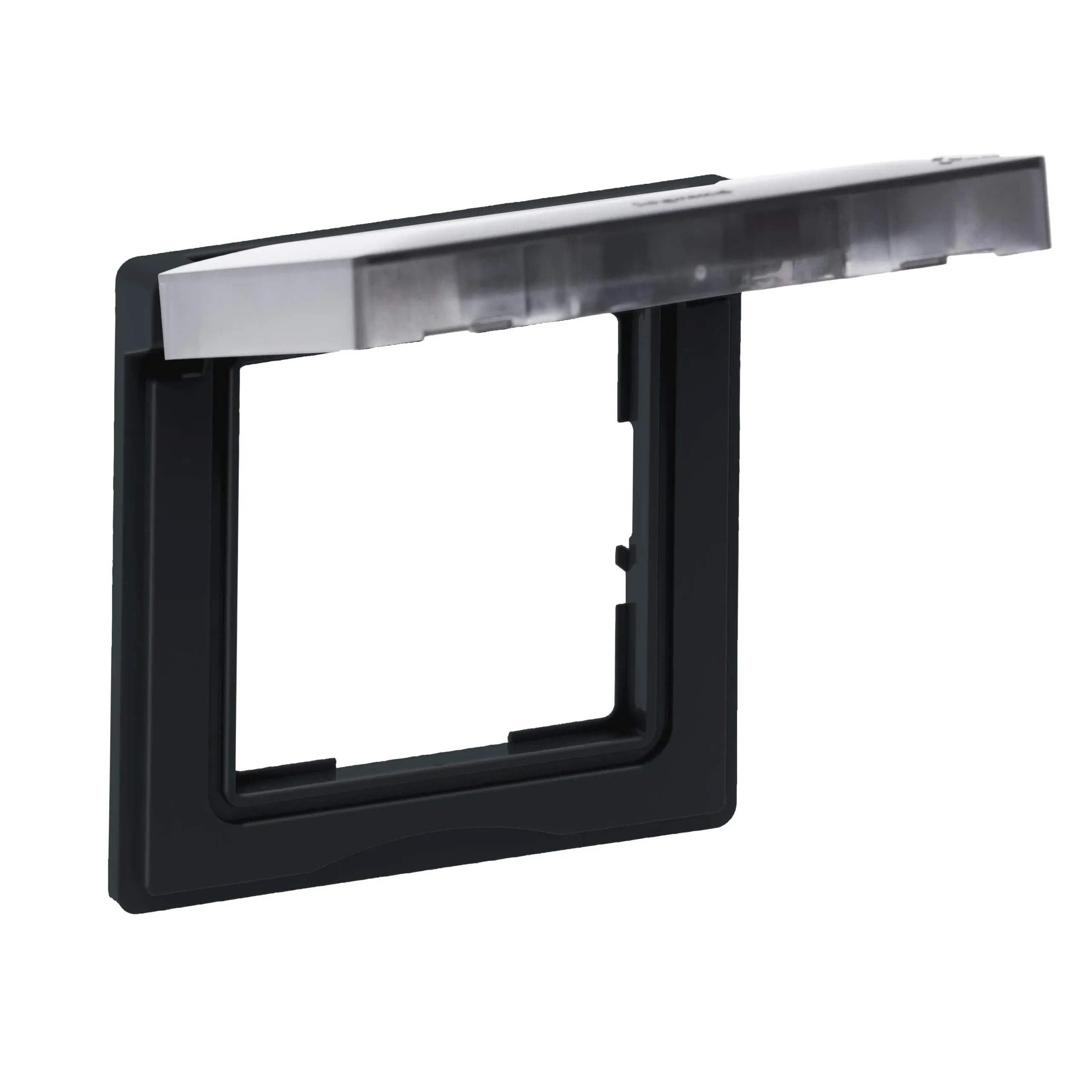 Legrand Legrand 765444 SEANO 1-fach Rahmen mit Klappdeckel IP44 in Farbausführung