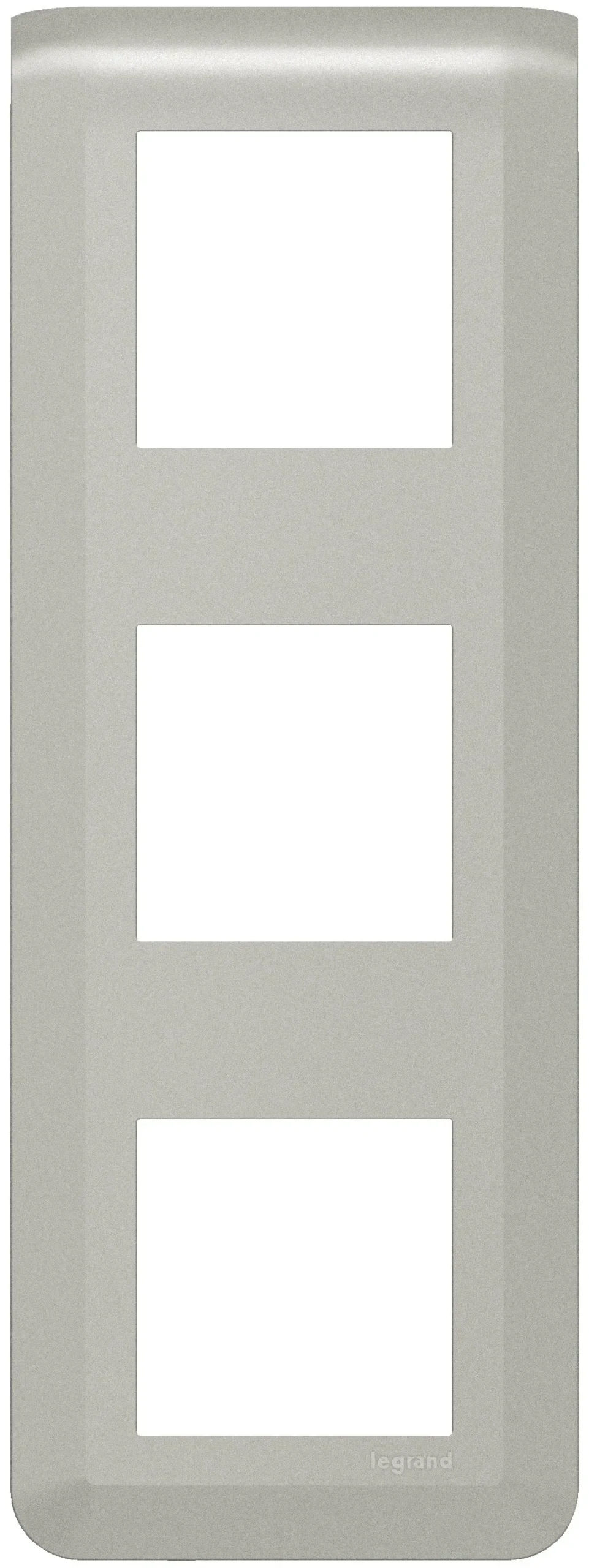 Legrand Legrand 079323L Rahmen 3x2-modulig vertikal Mosaic Aluminium