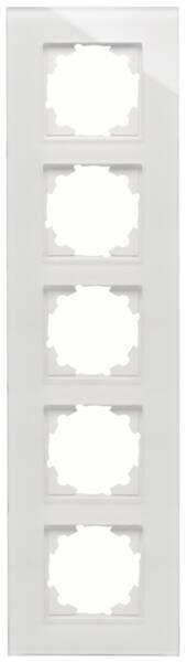 Kopp Kopp 406702001 Glas-Rahmen 5-fach HK07weiß