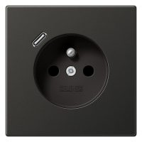 Jung AL1520F-18CAN Steckdose Frz/Belg m. USB Typ C
