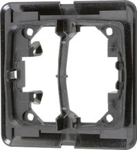Jung CD95HP Halteplatte f.geteilte Wippe schwarz