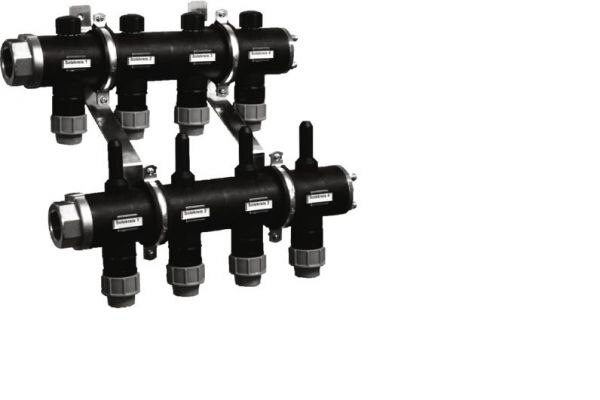 Stiebel-Eltron Stiebel Eltron Soleverteiler WPSV 32-6, Vor-/Rücklaufverteiler