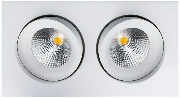SG Leuchten SG LEUCHTEN LED-Einbaustrahler 14W Konverter JUNISTAR 901261 2LEDs weiß 2000-2800K weiß