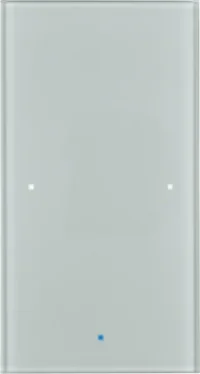 Berker Glas-Sensor 1-fach aluminium 75141034