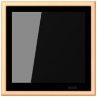 Jung LC 459 D1 S258 KNX Raumcontroller LS TOUCH Serie LS terre sienne claire 59