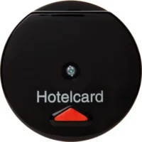 Berker Hotelcardschalter schwarz 164165