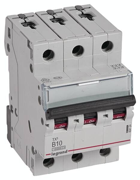 Legrand Legrand 404124 TX3 LS-Schalter B 10A 3-polig 10kA 400VAC 3TE