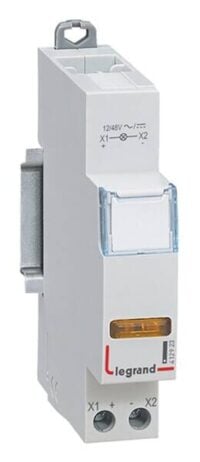 Legrand 412923 CX3 Meldeleuchte LED 1-fach gelb 12/48VAC/DC 1TE