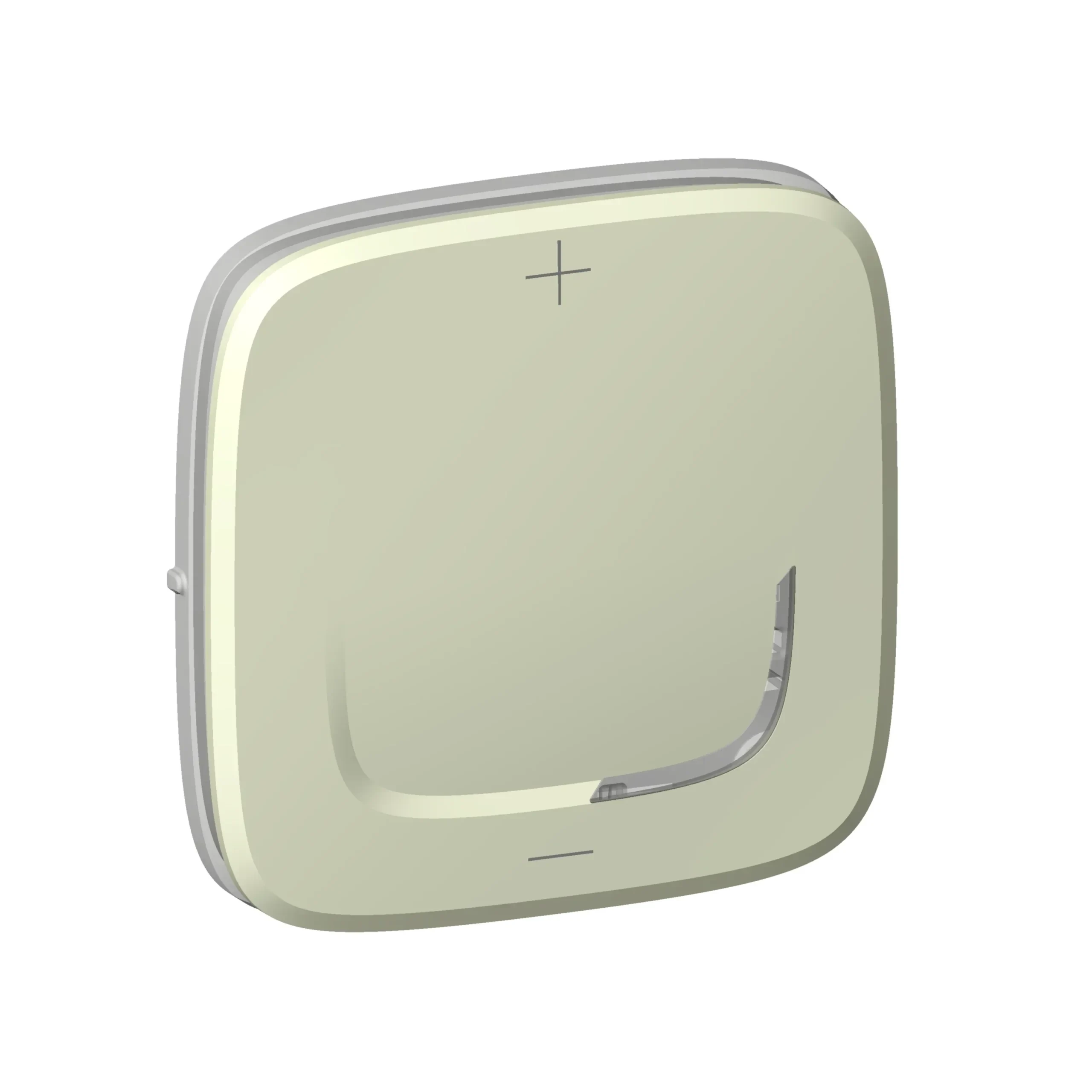 Legrand Legrand 752086A VALENA ALLURE Abdeckung f.2-L-Dimmer (ohne N-L) Mandelweiß