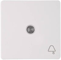 Kopp 333952007 Flächenwippe mit Linse mit Symbol Glocke HK05 arktis