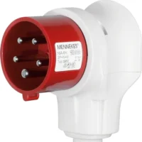Berker CEE-Winkelstecker 5-polig 16A Verbind systeme 578001