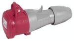 Legrand 555108 CEE-Kupplung P17 Tempra Pro 4-polig 16A 415VAC rot IP44