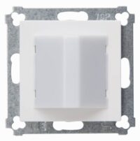 Kopp 450502011 HK07 LED Zimmersignalleuchte für WC Notrufset reinweiß