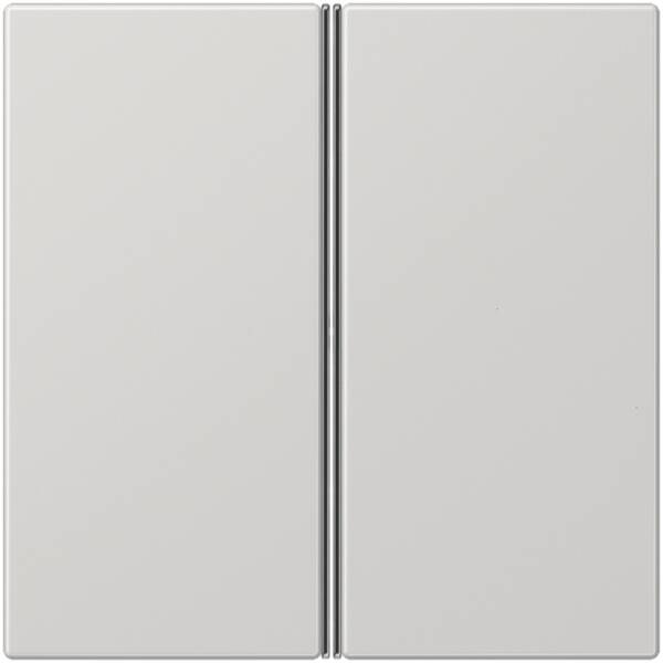 Jung Jung LS402TSALG Tastensatz 2-fach kpl LS/FD-design lichtgrau