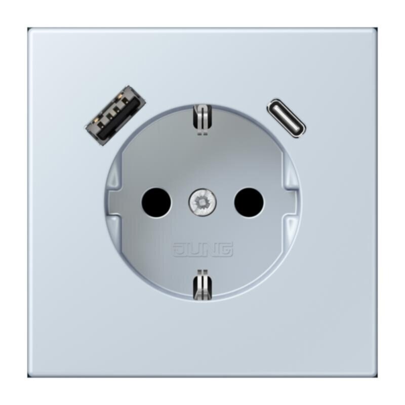 Jung Jung LC1520-15CA209 SCHUKO-Steckdose mit USB Typ AC LC32023