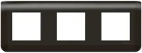 Legrand 079046L Rahmen 3x2-modulig horizontal Mosaic schwarz