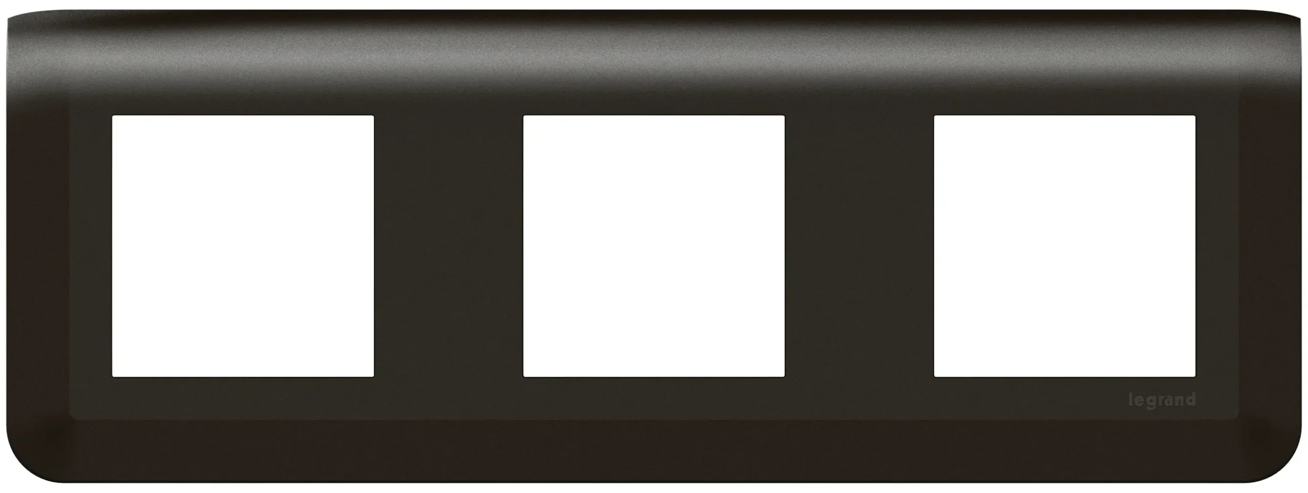 Legrand Legrand 079046L Rahmen 3x2-modulig horizontal Mosaic schwarz