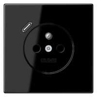 Jung LS1520F-18CSW Steckdose Frz/Belg mit USB Typ C