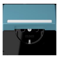 Jung LC1520BFNAKL212 SCHUKO-SteckdoseKI mit Klappdeckel mit S
