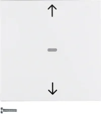 Berker KNX-Funk Jalousie-Taste polarweiß matt 85245288