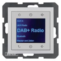 Berker 29841404 Radio Touch Unterputz DAB+B.x aluminium matt