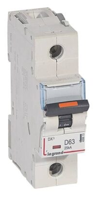 Legrand 409813 DX3 LS-Schalter D 63A 1-polig 25kA 230/400VAC 1,5TE