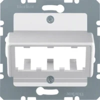 Berker Zentralplatte aluminium 14271404