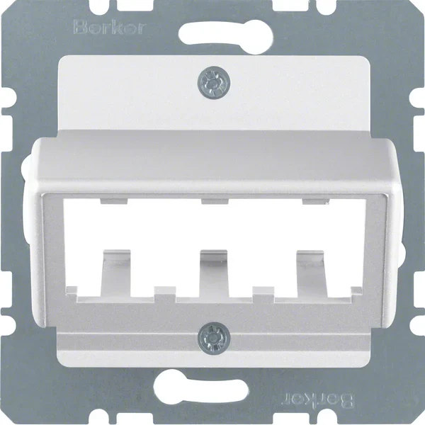 Berker Berker Zentralplatte aluminium 14271404