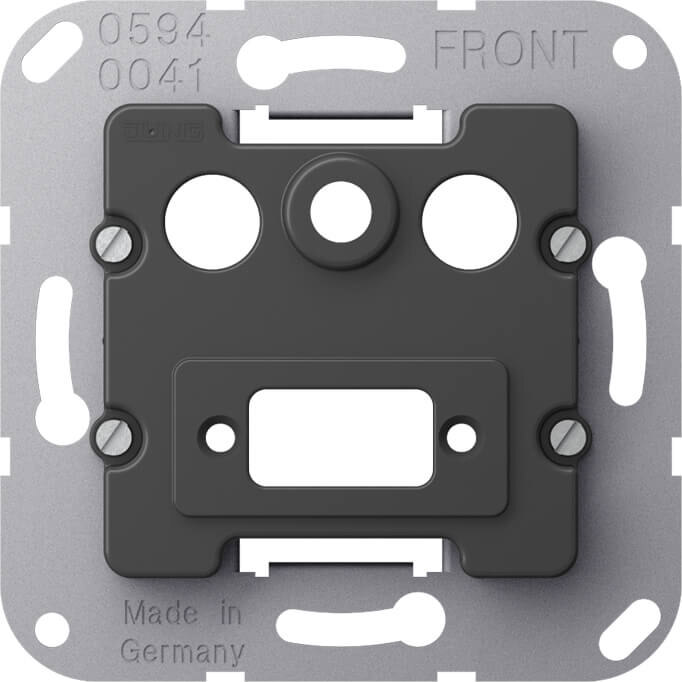 Jung Jung Multimedia-Adapter 2 4 Buchsen MA 1000 AD 2