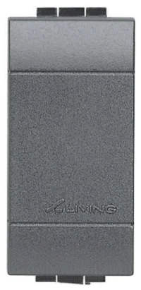 BTicino L4950 LivingLight Blindabdeckung 1M Anthrazit