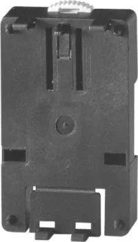 Somfy Hutschienenadapter schwarz für 35mm Hutschiene 9008049