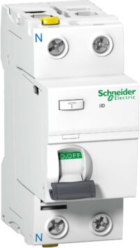 Bild vom Produkt: Schneider A9Z21225 Fi-Schutzschalter iID 2p 25A 30mA Typ A