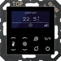 Jung KNX Raumtemperatur-Display Busankoppler TRD A 5248 SW