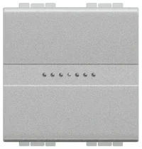 BTicino NT4053M2AN LivingLight Aus/Wechselschalter Schalter Axial 2M mit Wippe SL Tech