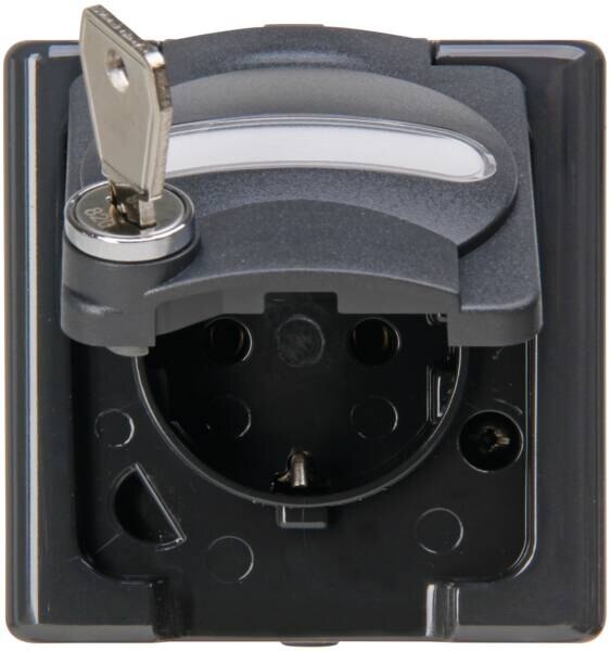 Kopp Kopp 103533005 BLUE ELECTRIC-Schutzkontakt-Steckdose