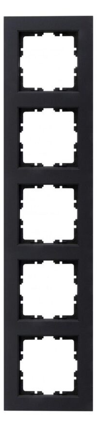 Kopp 407215007 HK07 PURE Abdeckrahmen 5-fach anthrazit