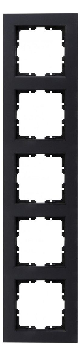 Kopp Kopp 407215007 HK07 PURE Abdeckrahmen 5-fach anthrazit