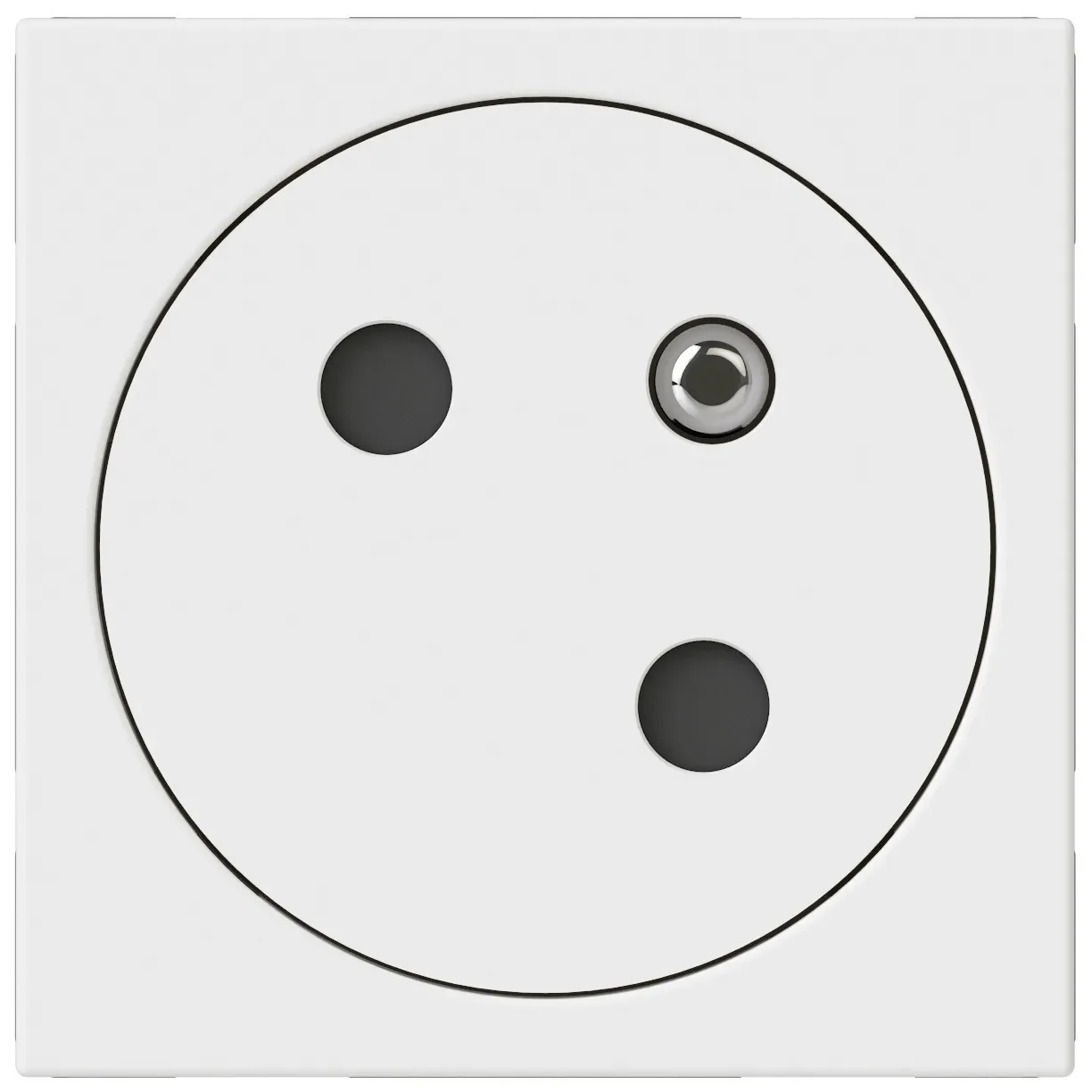 Legrand Legrand 278105L Link Steckdose 45° F/B Standard erhöht Berührungsschutz Mosaic ultraweiß