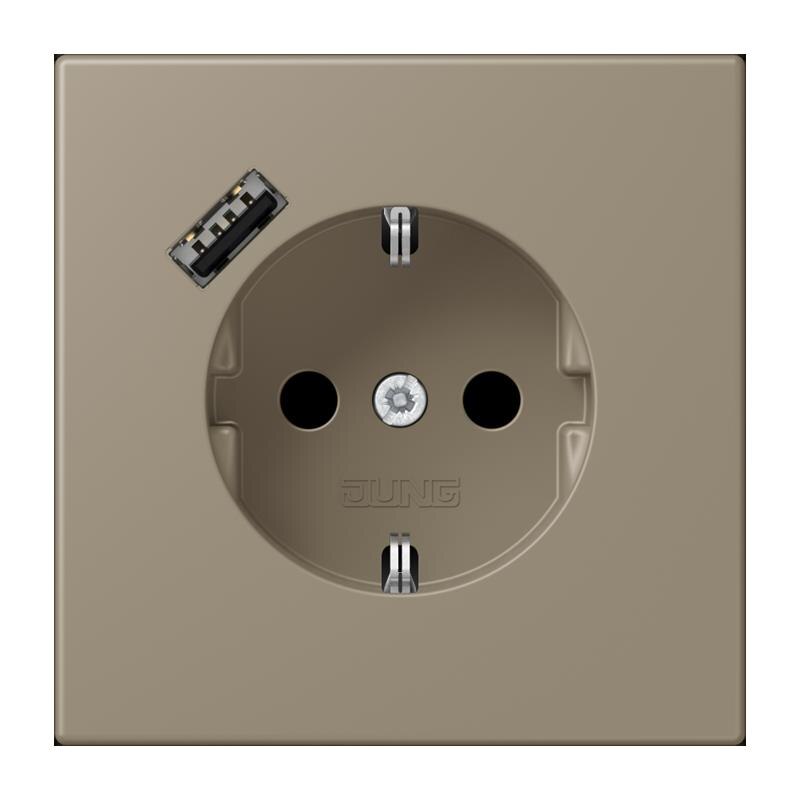 Jung Jung LC1520-18A242 SCHUKO-Steckdose mit USB Typ A LC32141