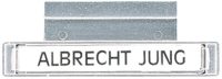 Jung 61NA Beschriftungsleiste m.Schriftfeld 7x57mm