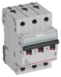 Legrand 403538 TX3 LS-Schalter C 2A 3-polig 6kA 400VAC 3TE