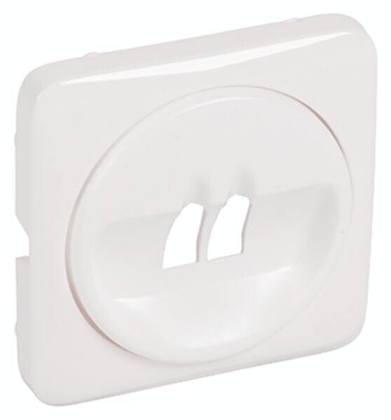 Legrand Legrand 776700 Abdeckung HIFI Lautsprecher 1-fach Creo ultraweiß