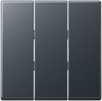 Jung A593BFANM Wippe f.3fach Schalter anthrazit matt