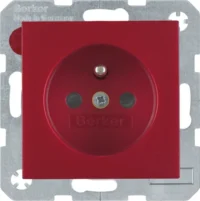 Berker Steckdose mit Schutzkontakt S.1/B. 6768760062