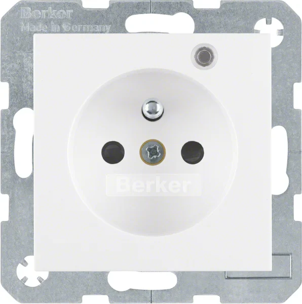 Berker Berker Steckdose pws/gl Kontroll-LED 6765098989