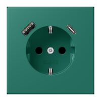 Jung LC1520-15CA216 SCHUKO-Steckdose mit USB Typ AC LC32040
