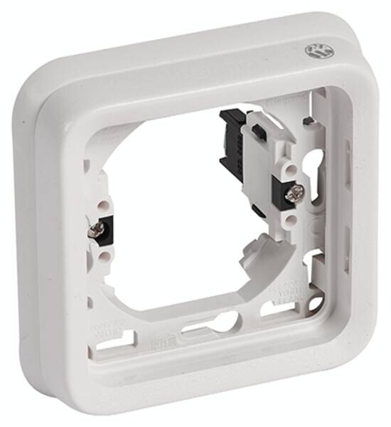 Legrand Legrand 070793 Unterputz Rahmen 1-fach Spreizkralle FR-Aufputz artic